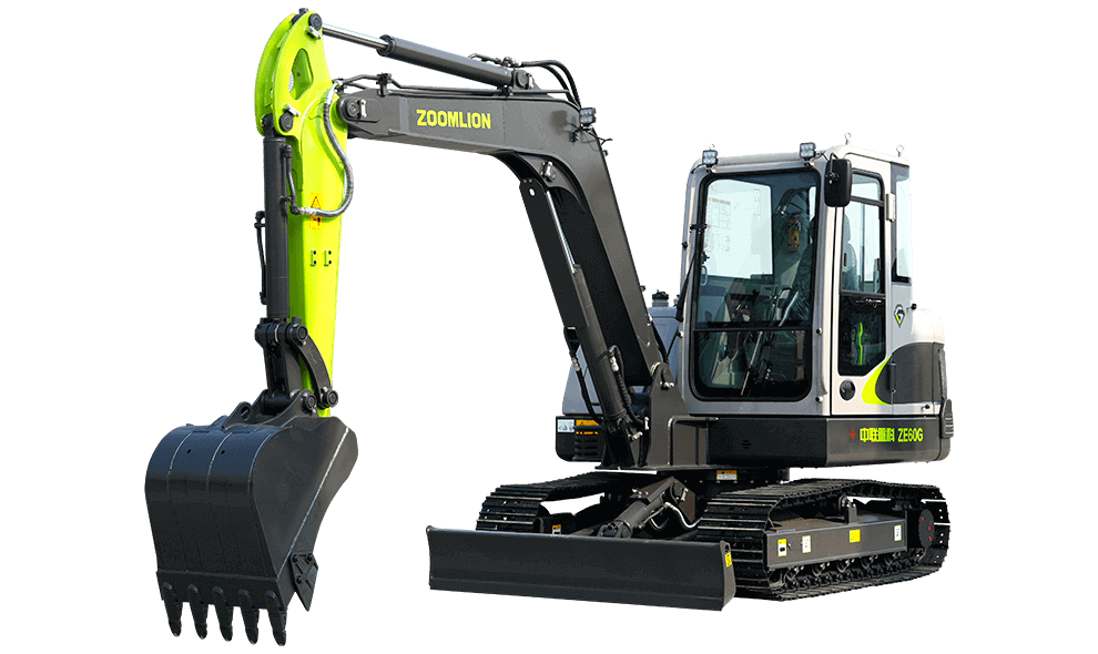 Zoomlion ZE60G Excavator: Specifications.