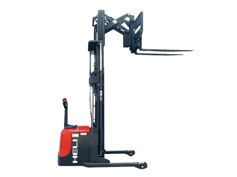 WALKIE REACH STACKER FORKLIFT-CQD15H-J21