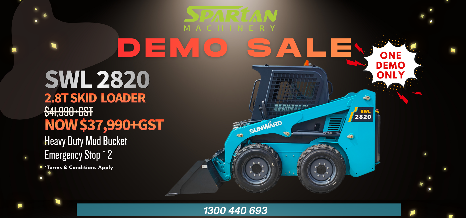 SKID STEER LOADER FOR SALE