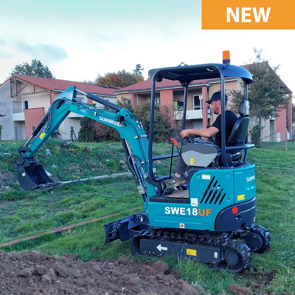 SWE18UF Mini Excavator - Image 14