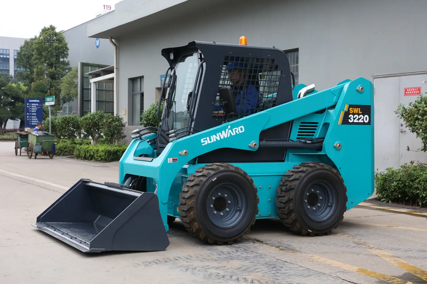 SWL3220 Wheeled Skid Steer - Image 23