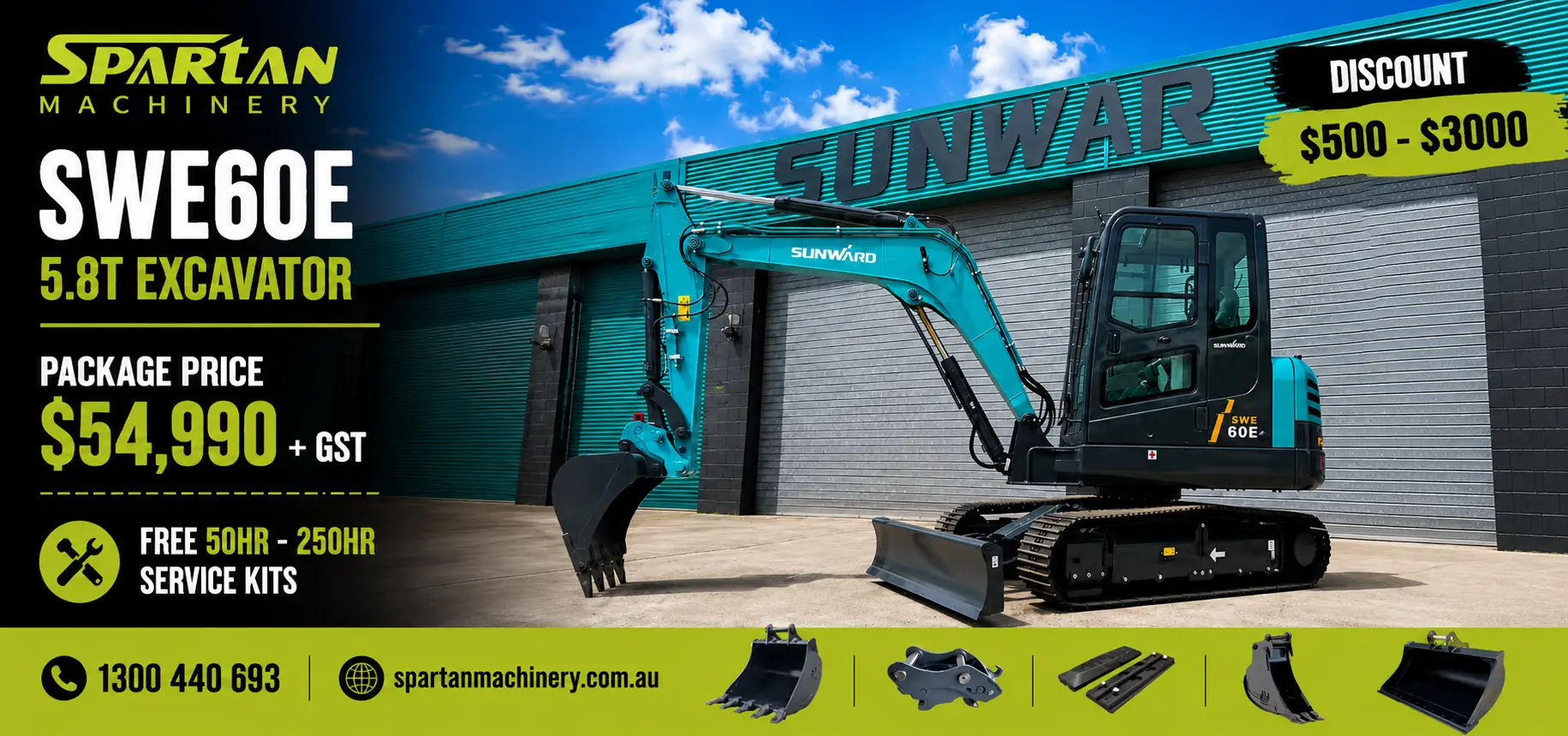 SWE60E 5.8T excavator