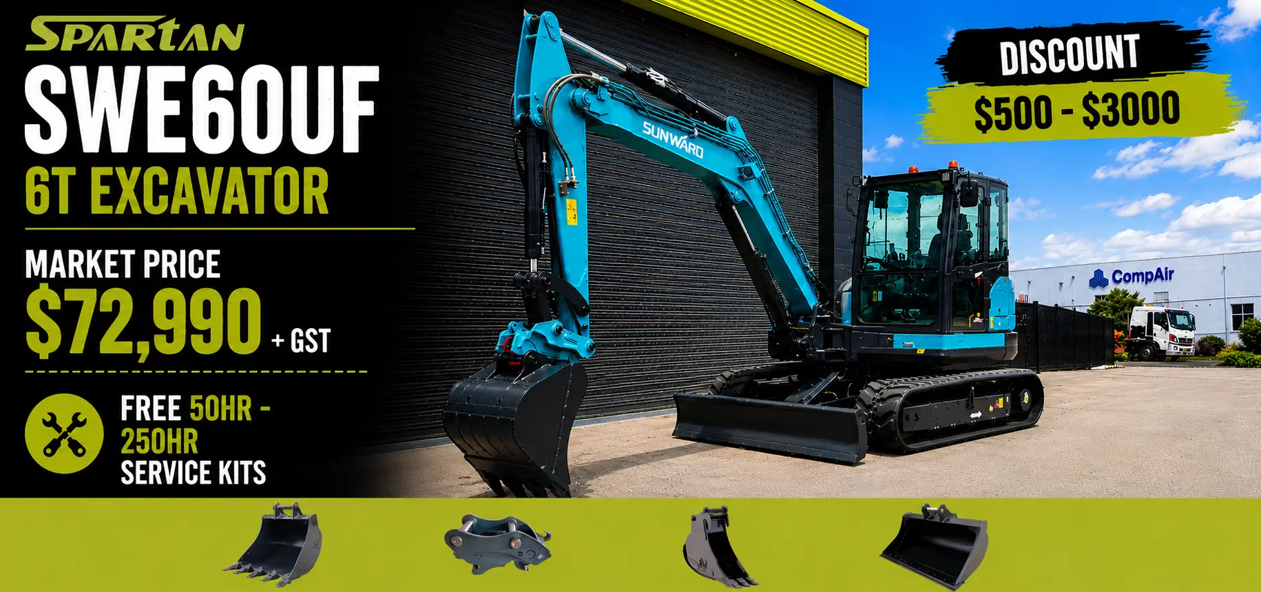 SWE60UF 6T Excavator